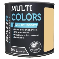 Peintures Multi Colors BÂTIR Satin Soyeux Champagne