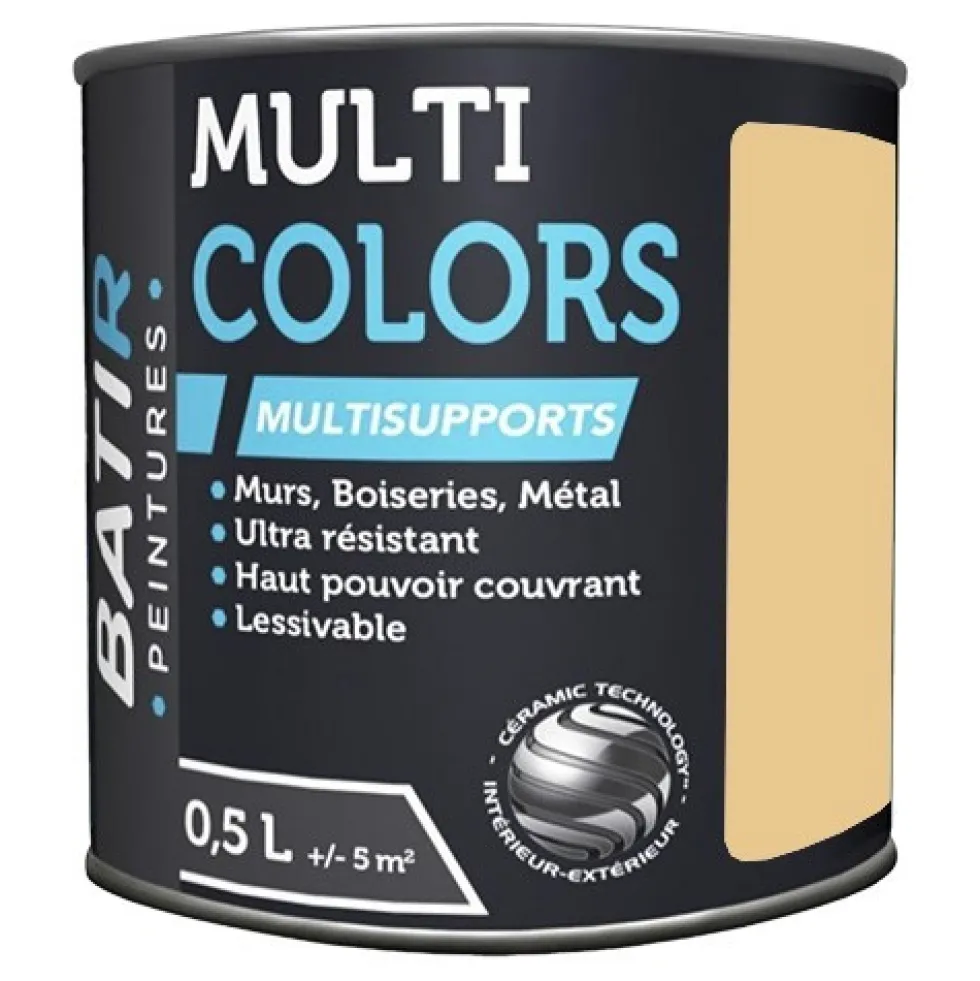 Peintures Multi Colors BÂTIR Satin Soyeux Champagne