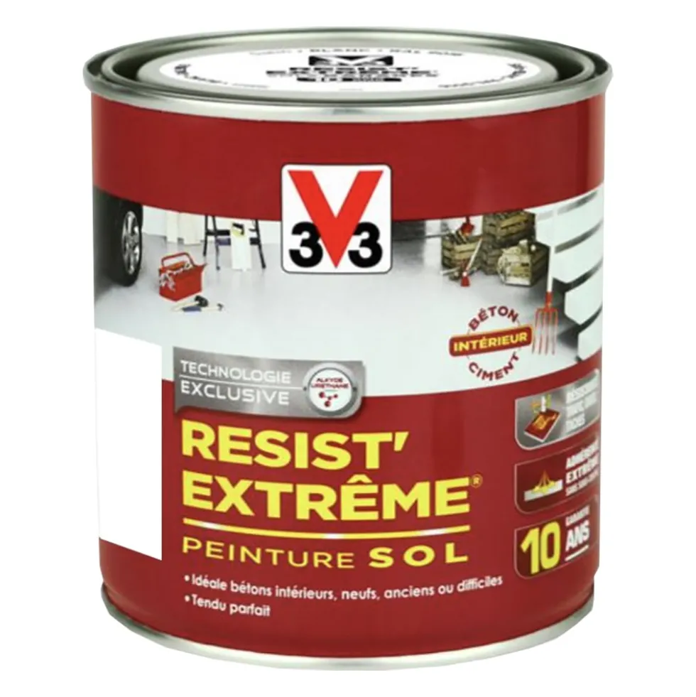Peinture Sol V33 Resist' Extrême Blanc