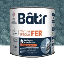 Peinture Spécial Fer BÂTIR Bleu M15