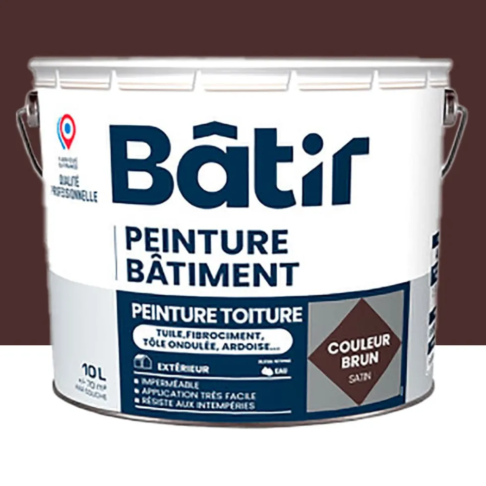 Peinture Toitures BÂTIR Brun