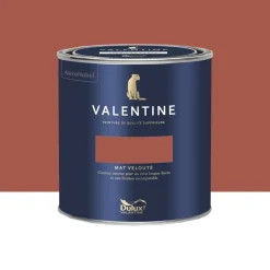 Peinture Valentine Murs et boiseries DULUX VALENTINE Rouge lyrique