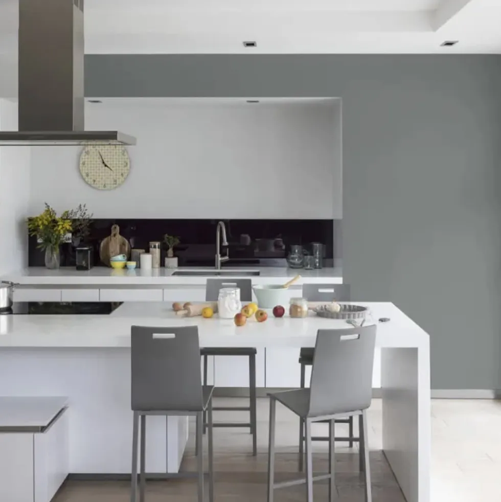 Peinture V33 Cuisine & Bain Resist'Extreme Satin Gris Roche