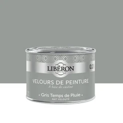 Peinture "Velours de peinture" LIBÉRON Mat velouté Gris temps de pluie