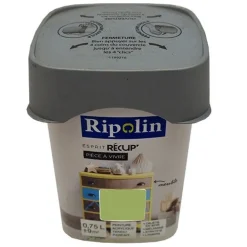 RIPOLIN Peinture Esprit Récup' Pièce à vivre Vert granny