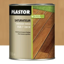 Saturateur Plastor PUR-T DECK Mélèze
