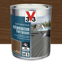Saturateur V33 Rénovation terrasses Pin Iluka