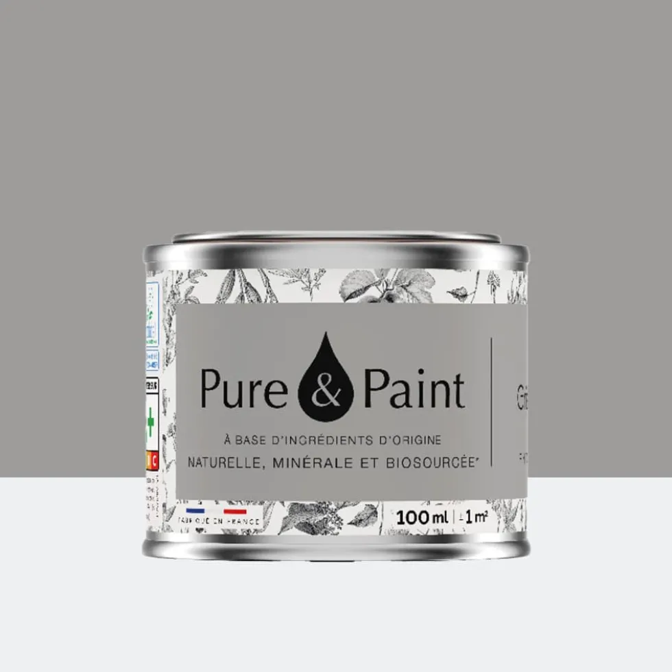 Testeur Peinture Pure & Paint Gris fumé