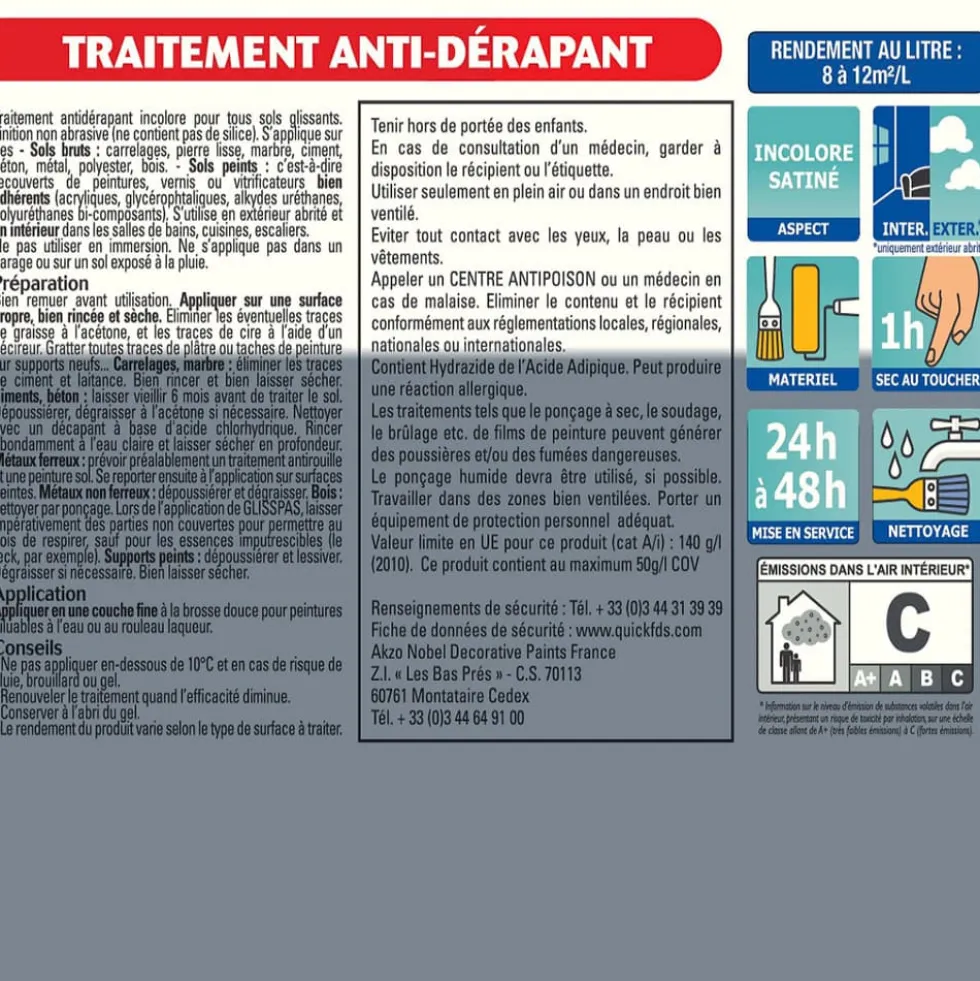 Traitement Antidérapant Julien