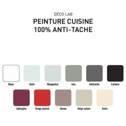V33 Déco LAB Peinture Cuisine 100% Anti-Tâche Galet