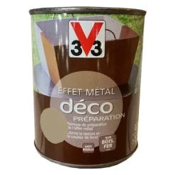V33 Effet Métal Idéco Préparation Or vieilli