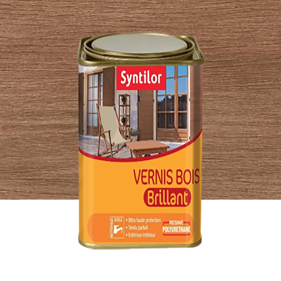 Vernis Bois SYNTILOR Brillant Chêne Moyen