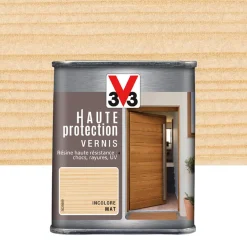 Vernis bois V33 Haute Protection Incolore mat