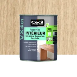 Vernis Intérieur CECIL VX401 Chêne Clair Mat