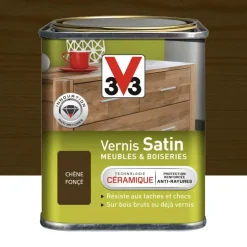 Vernis V33 Meubles et Boiseries Satin Chêne foncé