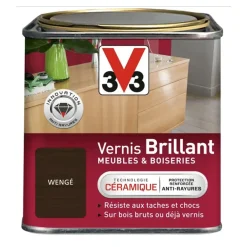 Vernis V33 Meubles et Boiseries Brillant Wengé