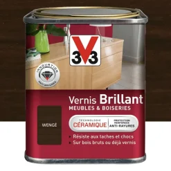 Vernis V33 Meubles et Boiseries Brillant Wengé