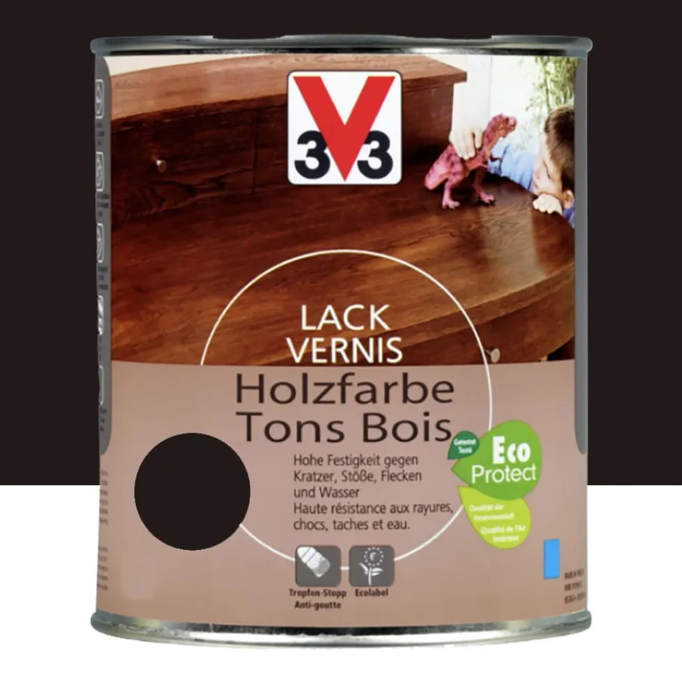 Vernis V33 Ton Bois Wengé satin