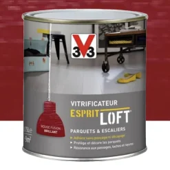 Vitrificateur V33 Esprit Loft Rouge fusion