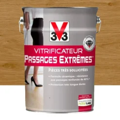 Vitrificateur V33Passages Extrêmes Chêne moyen Satin (NaturLab)