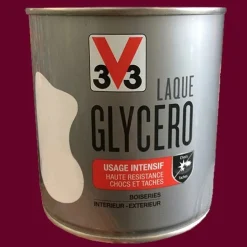V33 Laque Glycéro Satin Rouge velours n°44