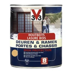 V33 Lasure Portes et chassis 8ans High protection Pin Scandinave