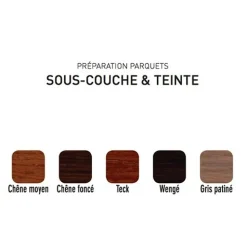 V33 Sous-couche & Teinte Chêne moyen