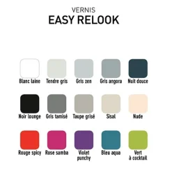 V33 Vernis Easy Relook Bleu aqua
